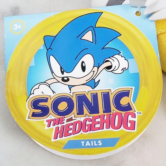 Jakks Pacific Sonic The Hedgehog Tails 8" GO SEGA Collectible Video Game Plush - Picture 4 of 7